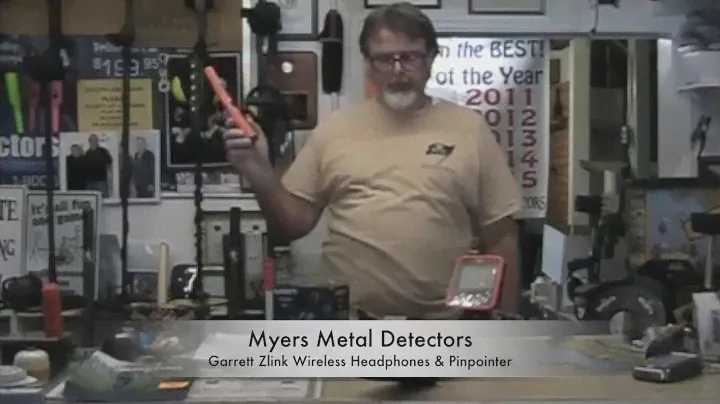 Garrett Zlink Headphones & Pinpointer Info
